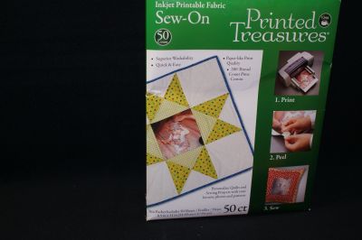 SINGLE SHEET OF PIMA COTTON PRINTABLE FABRIC